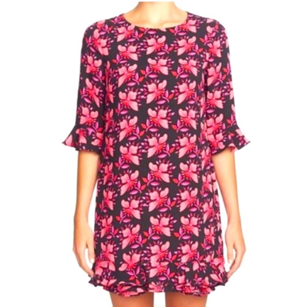Cece Women’s Ruffle Shift Dress Cecelia size 2. EUC!